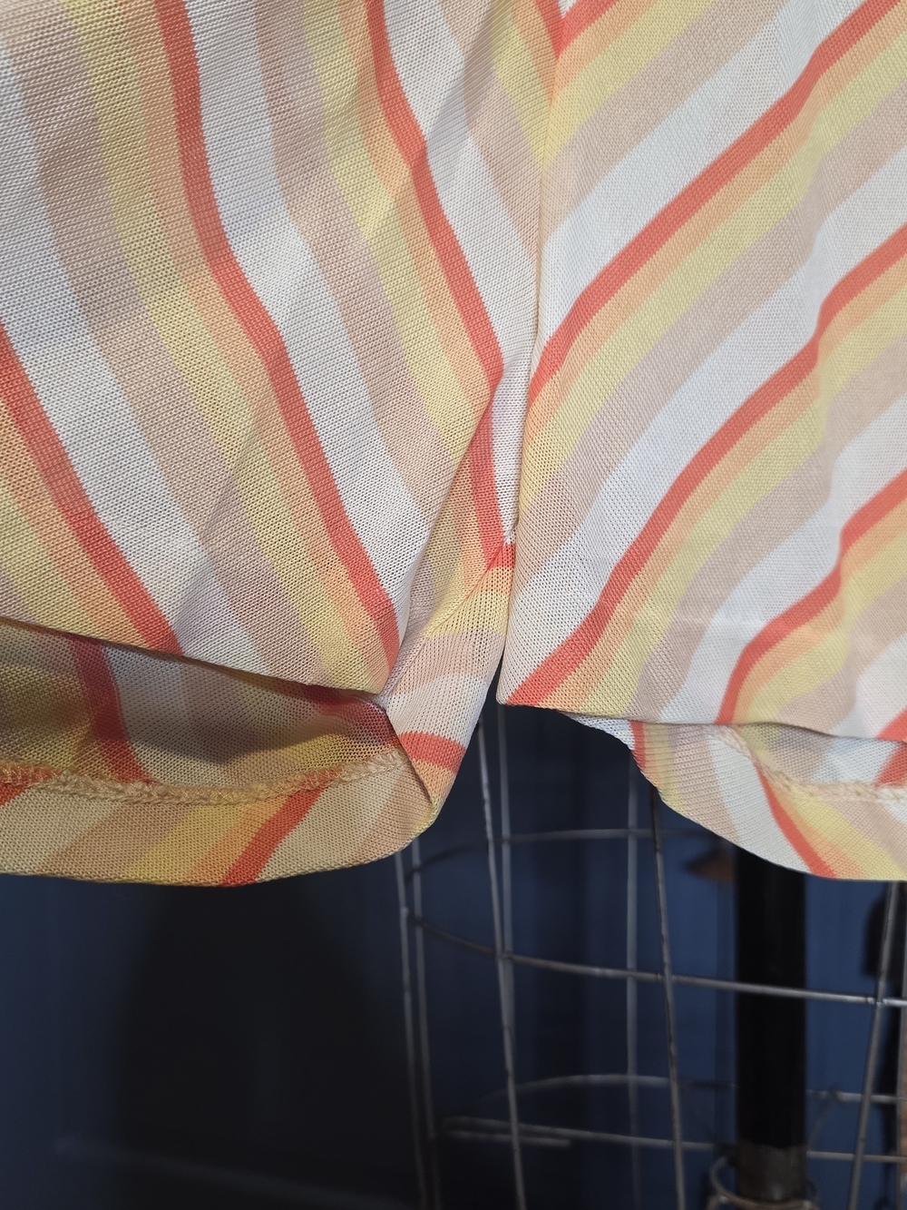 Haute Hippie Striped Halter Backless Knit Romper Size Small - Picture 5 of 8